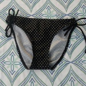 Red Camel bikini bottom black white dot design